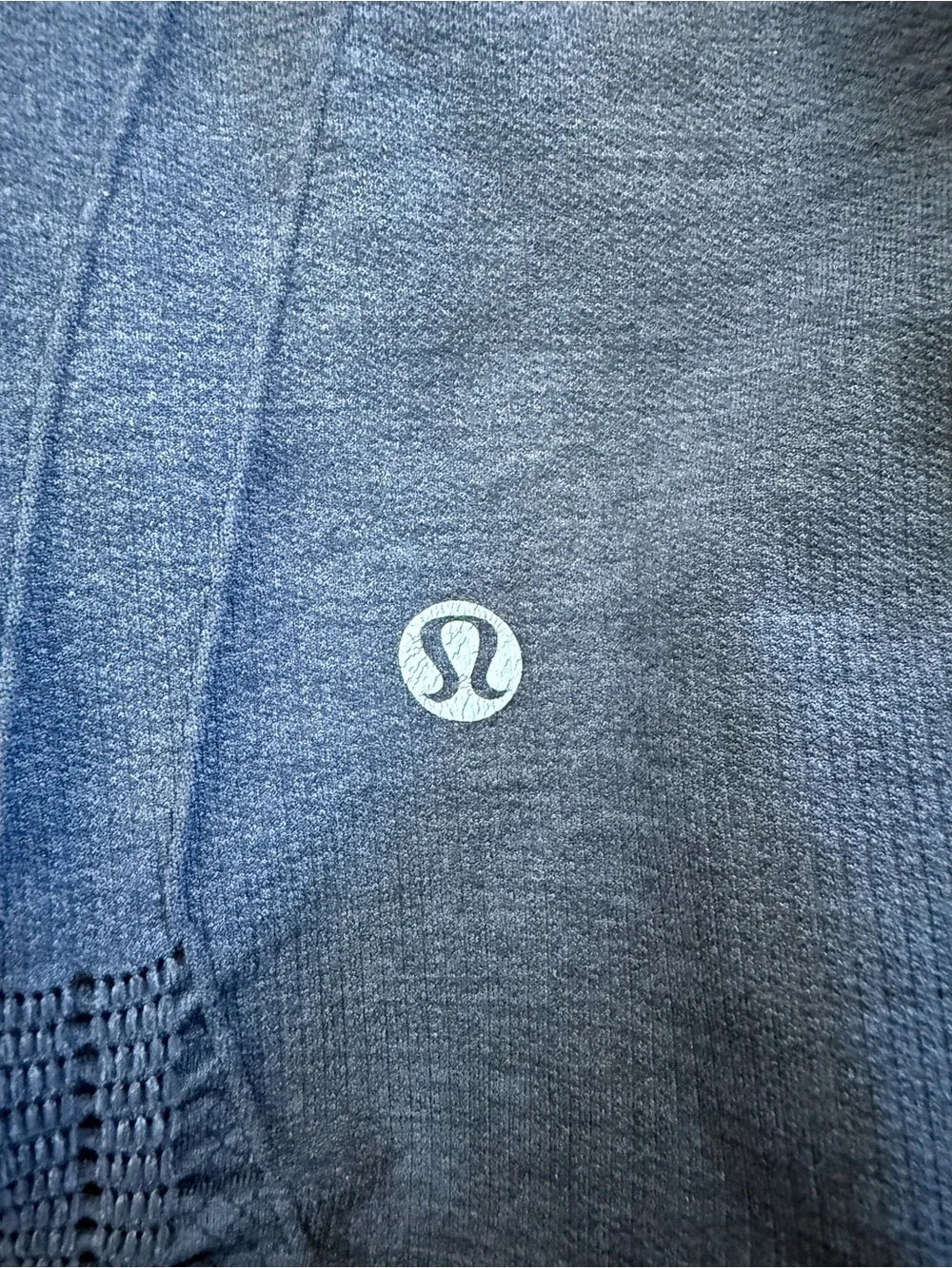 Lululemon In The Flow Heather Grey Cropped Ruched Capri Stretch Leggings Sz 4-6